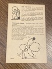 Vintage 1950-60s Post Duncan Yo Yo Tournament Championship Tricks Promo Booklet