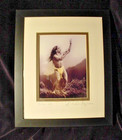 Hawiian Kahuna Olelo Randy Jay Braun Signed Color Photograh Certificate Maui Hi 