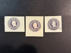 Us Scott   U 447  447b  448   Mint Cut Square  2026 Scott Cat  Value   22 75