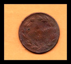 Venezuela Coin 1 Centavo Monaguero Bs 1852 Copper 30 5mm Y 6