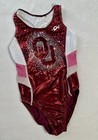 Ou University Of Oklahoma Ncaa Big 12 Gymnastics Gk Leotard Sooner Athlete Worn