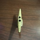 Vtg Brass Boat Cleat 3 5    