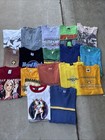 Vintage Wholesale Harley Davidson Big Dogs Jesus  Star Wars Tee Bundle Lot Of 17
