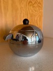 Vintage West Bend Penguin Hot   Cold Server Ice Bucket W  Bakelite Fixtures