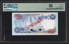 Bermuda One Dollar 1-7-1975 P28as  specimen N 002  Uncirculated Grade 64