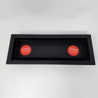 Aria Vent Og Collection Flush Mount Floor Vent Register 4  X 12    Matte Black