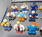 Lot Of 22 Fisher Price Geotrax Figures People Horse Replacement All Different