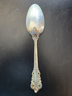Vintage Wallace Sterling Silver Grand Baroque Serving Spoon 8        Dd-5