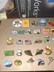Vtg State Souvenir Hat Pins Lot Of 54