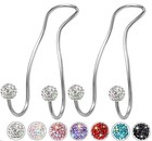  Bling Purse Hook For Car Headrest  Upgraded Cute Car Seat Hooks For Bag Silver