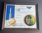 Nasa Usaf 14 May 95 Titan Iv-23 tc-17 Mission Employee Award W patch And Signed