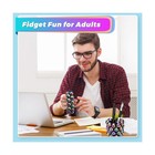 22pcs Large Rainbow Hematite Magnetic Ball Fidget Toy For Adults  M    Fast Ship