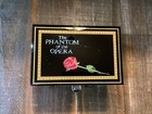 Vintage Phantom Of The Opera 1986 San Francisco Music Box Co  Black Jewelry Box