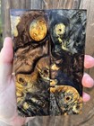 Stabilized Buckeye Burl Hybrid Resin - Knife Scales