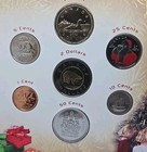 2004 Canada Holiday Santa Gift Set Uncirculated Royal Canadian Mint - Sealed 