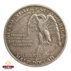 1925 Stone Mountain Commemorative Half Dollar 50c Us Silver Coin Eagle