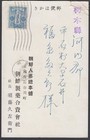 Korean Ginseng Advertising Postcard From Korea To Japan 1933 Keijo Cancel