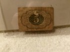 United States 5 Cents Fractional Paper Currency First Issue George Washington