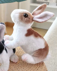 Brown Bunny Rabbit Plush Toy 10  Stuffed Animal Toddler Doll Gift For Kids