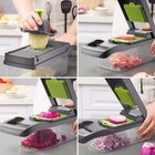 16 In 1 Vegetable Chopper Professional Onion Cutter Multifunction Slicer Peeler