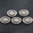 Qing Dynasty Antique Tibet Silver Ingots Famous Emperor Figures Statues Set