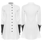 Women Uniform Performance Lab Coat Button-up Doctor Costume Themed Parties Set