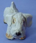 Sealyham Cesky Terrier Basil Matthews England Dog 4  Ooak Figurine Signed