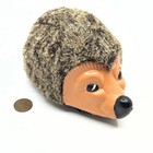 Nunu  936 Eating Hedgehog Vintage Wind Up Friction Tin Toy W  Germany No Key Tc8