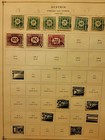Lots Stamps Austria On Pages Collection 1900 s Excelent 