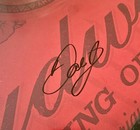 2006 Dale Earnhardt Jr Budweiser Bud Black  8 Signed 19x27 Poster Psa Dna