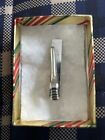 Anson Vintage Silver Tone Tie Bar Clip