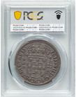 1696 Brazil Pedro Ii 640 Reis Silver Coin Pcgs Xf40