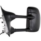 Tow Mirrors Manual Black Ford Excursion   Super Duty F250-f550 99-07