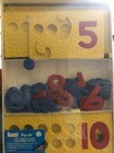 Vintage Lauri Foam Number Puzzle 1 Through 10 Number Plaques Learning To Count