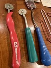 Lot Of Vintage Rug Hooking Tools Plus 1950   s Catalog