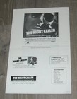The Night Caller 1975  Promo Movie Pressbook Jean-paul Belmondo Thriller