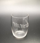 Mt Mcgregor Wheel Engraved Souvenir Shot Glass   Pre Pro Barware Advertising