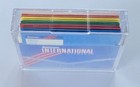 10 New 5 25 Ds hd High Density Floppy Disks   Mixed Colors  Hard Plastic Case 