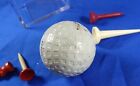Dunlop 1 Blue Antique Vintage Unique Golf Ball 4 Vintage Golf Tees Display