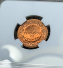 Hot Red Stunner   1956 Honduras 2 Centavos Ms67 Rd Ngc  