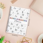 Adhd Cleaning Planner  Cleaning Schedule And Checklist Organizer  Daily Weekl   
