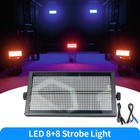 6 Pack 1000w 960pcs 8 8 Segment Rgb Dmx Led Strobe Wash Light With Flight Case