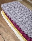 Handmade Crochet 100  Cotton Washcloths     Set Of 2 Bath Or Kitchen Eco-friendly