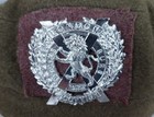 Ww2 London Scottish  Khaki Tam O  Shanter  Size Eu 56  Us 7  Used  Uk Army