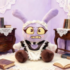 25cm New Maid Jax Plush Doll Soft Rabbit Toy Cute Stuffed Animal Kids Gift Decor