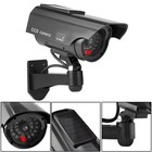 2 Pack Fake Dummy Cctv Security Camera Flashing Surveillance Led Indoor Outdoor