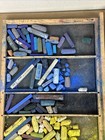 Huge Lot Sennelier Prismacolor Pastels Sticks Multicolor Assorted Lot W box  14