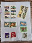 Worldwide Stamp Collection Album Bcw Binder Space Apollo Soyuz Mars Birds Lot