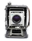 Graflex Speed Graphic 4x5 Camera   Leitz Elmaron 150mm F2 8 Lens   Holders  film