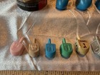 Disney Hanukkah Wood Dreidel Mickey Minnie Donald Goofy Vintage Dreidels Lot